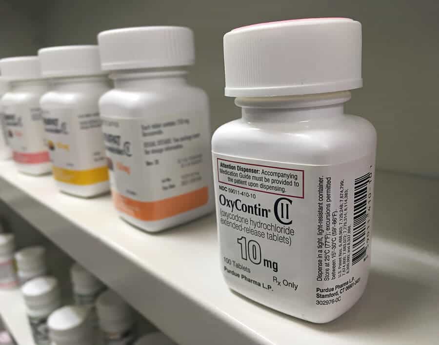 opioid drug list